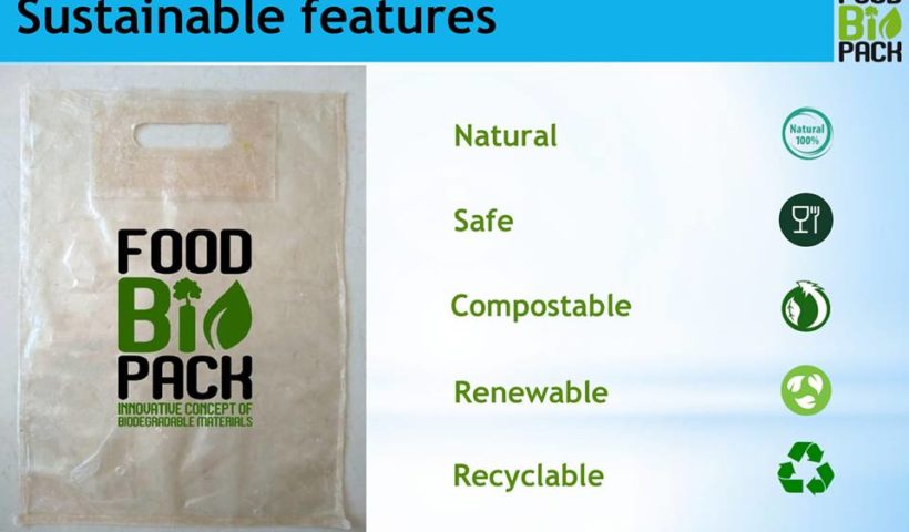 Еко-пакети Foodbiopack з біорозкладувальних матеріалів