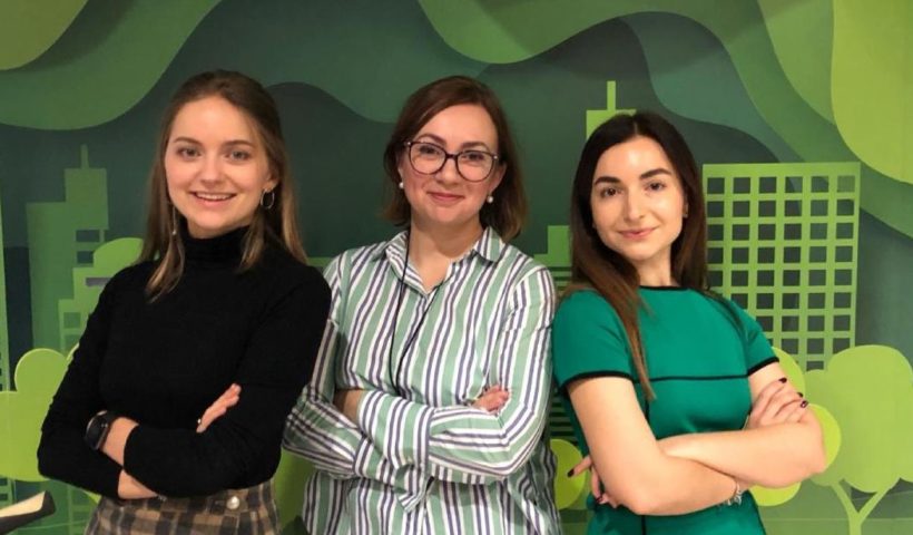 Спикеры марафона устойчивого развития: Клавдия Шевелюк, Юлия Тахтарова, Карина Корейба