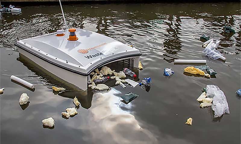 робот-акула WasteShark