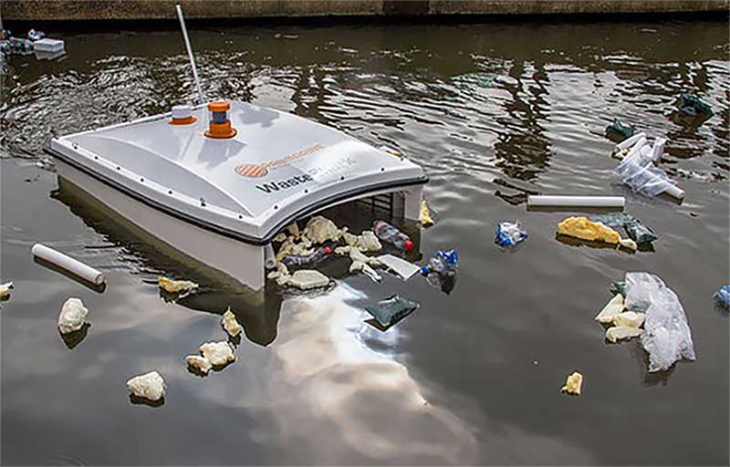 робот-акула WasteShark