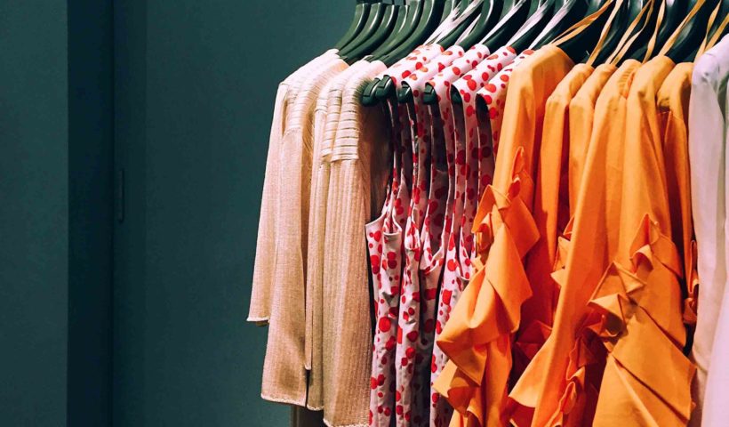 Одежда в магазине